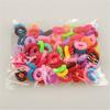 10 Pcs Plastic Hair Ties Spiral Hair Ties No Crease Coil Hair Tie Ponytail