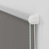 Blackout Roller Blind Grey 115 x 210 cm Fabric Width 110.7 cm Polyester