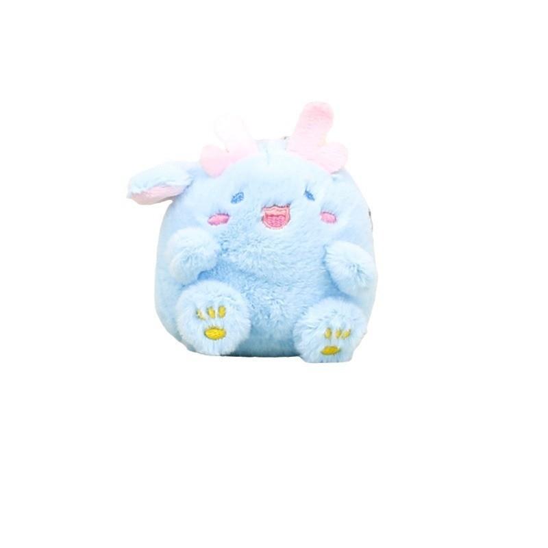 Очаровательный плюшевый брелок-дракончик, милый пухлый монстрик, мягкая игрушка для пар