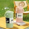 1L/1.2L Thermos Cup Stainless Steel Vacuum Flask Household Straw Thermal Bottle  Soprt