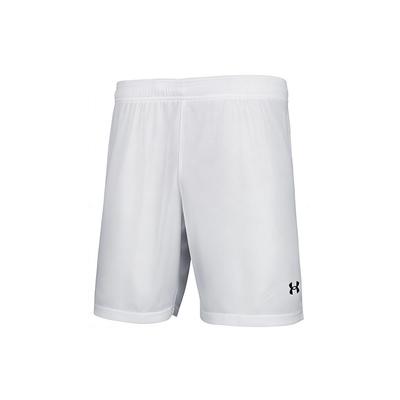 Under Armour Футбольные тренировочные трикотажные шорты унисекс, белые 21500228-100