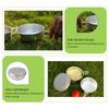 Camp Plates And Bowls Sets Backpacking Picnic Cooking Bowl Ultra lightweight