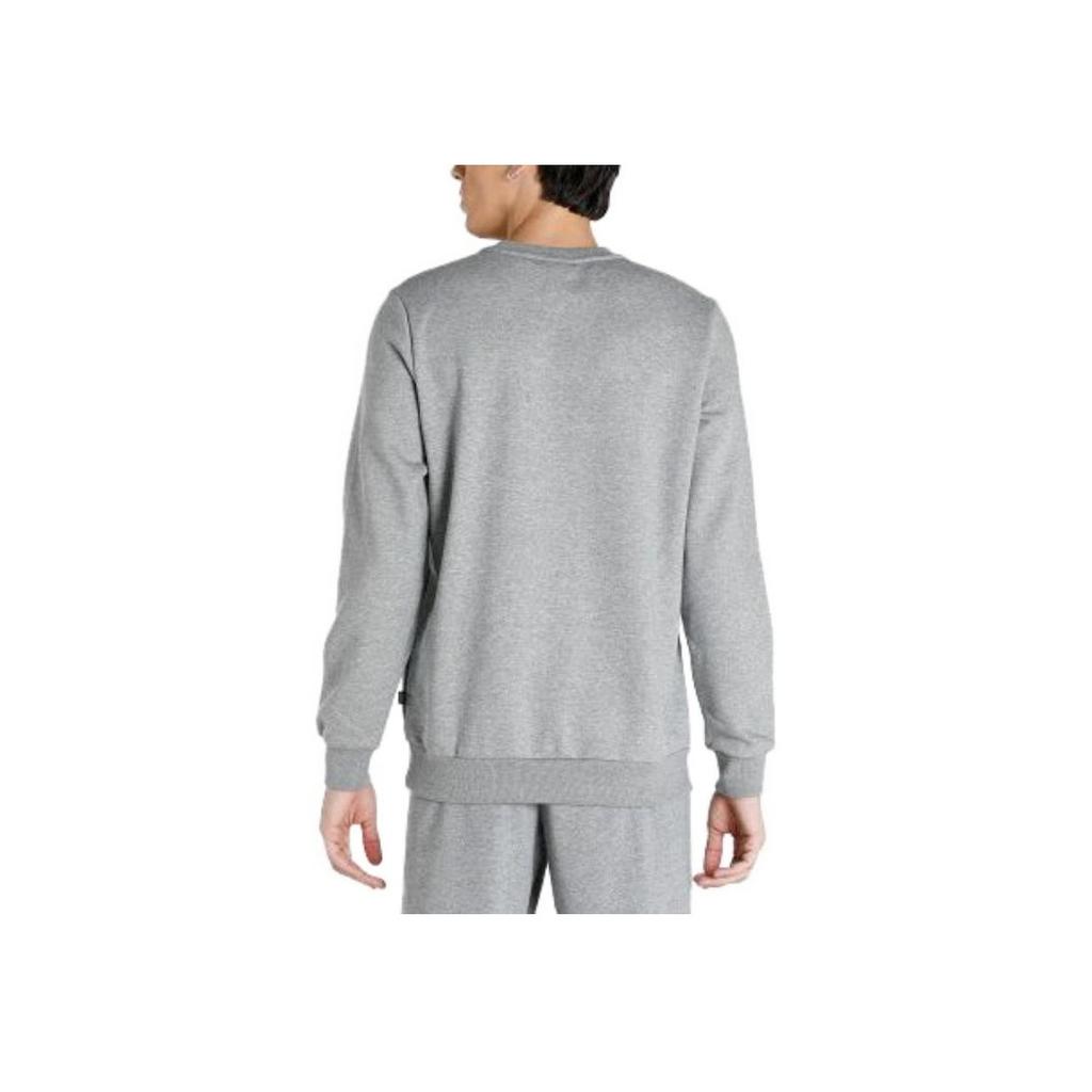 Puma Мужская толстовка Essentials Letter Print Crew Neck с вышивкой, серая 847460-03