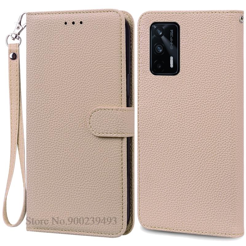 For Realme GT 5G Case Pu Leather Flip Wallet Case For Realme GT 5G Cover Phone Case For Realme GT 5G Cover Coque Fundas