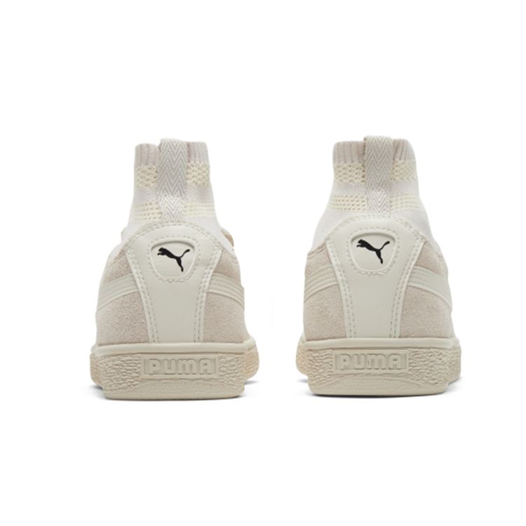 Puma Suede Classic Sock Ii Удобные Прочные Кроссовки Мид-Топ Женские Кроссовки Молочно-Белые 372562-02
