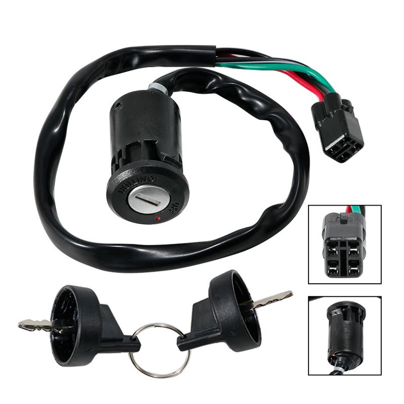 Motorcycle Ignition Switch Key Lock For Honda TRX450R TRX450ER OEM:35100-HP1-003 Ignition Accessories