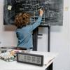 Big Digital Countdown Days Clock - 999 Days Count Down Clock for Graduation Lab Kitchen (Black)