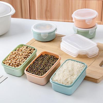 Пластиковый ланч-бокс Bento Box Овощной фруктовый салат Миска для сохранения свежести с герметичной крышкой Ящик для хранения еды для пикника на природе