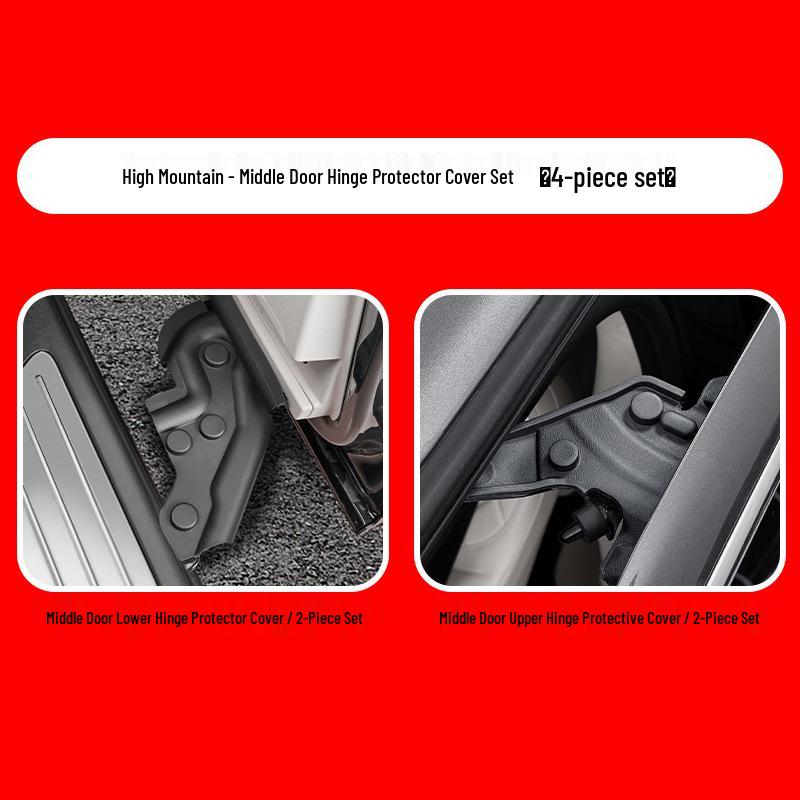 Wey Gaoshan 7/8/9 Door Hinge Cover: Rustproof, Rainproof Protection for Middle Door Linkage