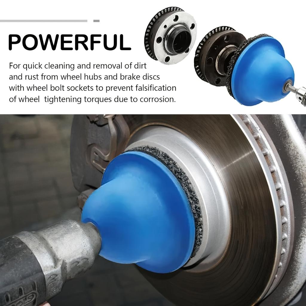 6" Инструмент для шлифовки тормозных колодок, Удаление ржавчины, Краски, Полировка листового металла автомобиля, Шлифовальная накладка, Инструмент для шлифовки ступицы колеса