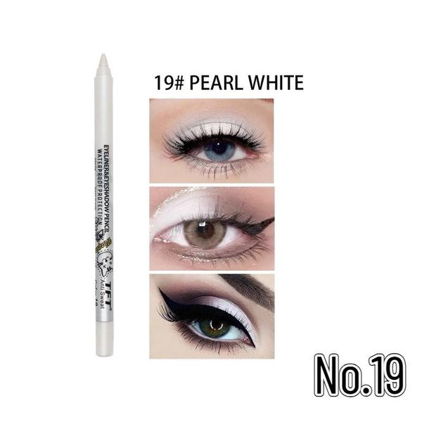 Dual-use Eyeliner and Eye Shadow Pen for Sweat-proof Makeup-Glittery Eyeliner and Shimmering Eye Shadow for Bold Looks