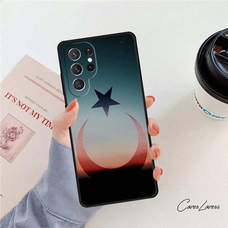 Национальный флаг Турции Турецкий флаг чехол для телефона Для Samsung Galaxy S24 S25 S23 S22 Ultra Note 10 20 Plus S20 S21 FE Чехол
