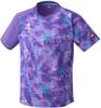 Nittaku Table Tennis Game Popping Sizes JTTA NW2227 Shirt, Shirt, Unisex, Sweat-wicking, Quick-drying, Stretch, 130cm-2XO, Approved, Purple, L,