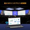 Улучшенный беспроводной HDMI-передатчик/приемник с WiFi 6, двойными антеннами, компактный и удобный для хранения, беспроводной адаптер дисплея, HDMI беспроводной, стабильная передача