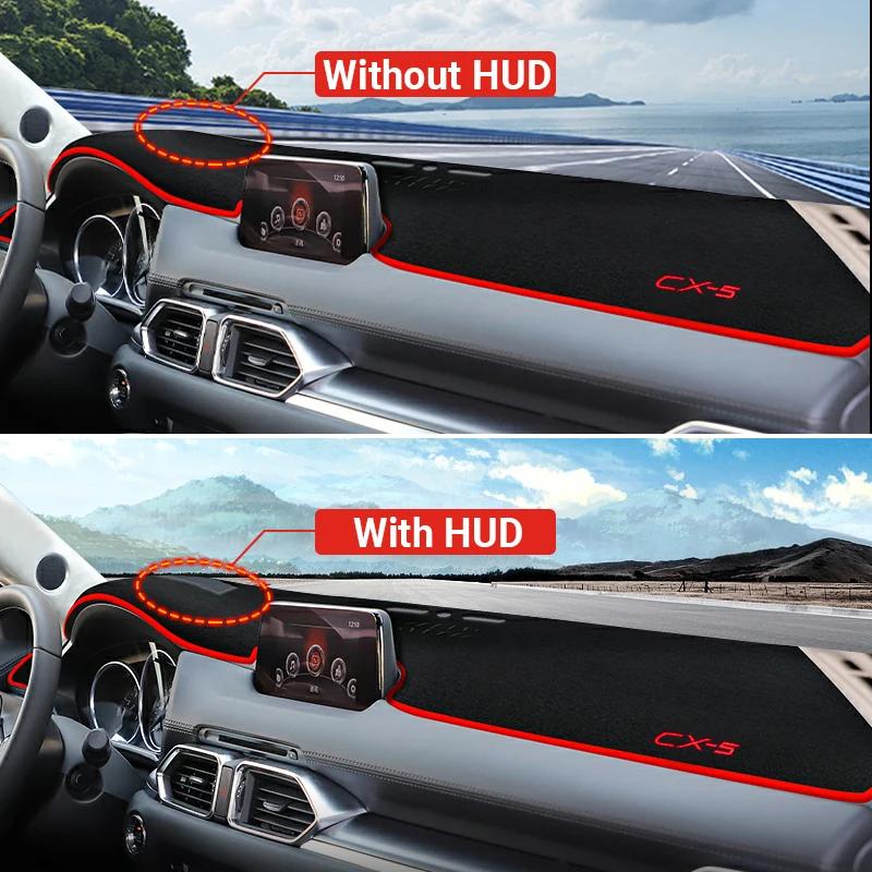 Для Mazda CX-5 CX5 CX 5 KF 2017 2018 2019 2020 2021 2022 2023 крышка приборной панели автомобиля, защита от света, солнцезащитный козырек, коврик с защитой от ультрафиолета
