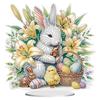Special Shape Egg Easter 5D DIY Diamond Art Tabletop Decorations Bedroom Table Decoration Diamond Painting Desktop Ornaments Kit