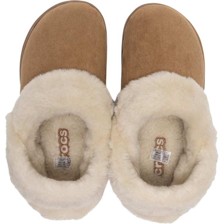 Crocs Simple Comfortable Closed-Toe Slippers Unisex Footwear 212106-2EY