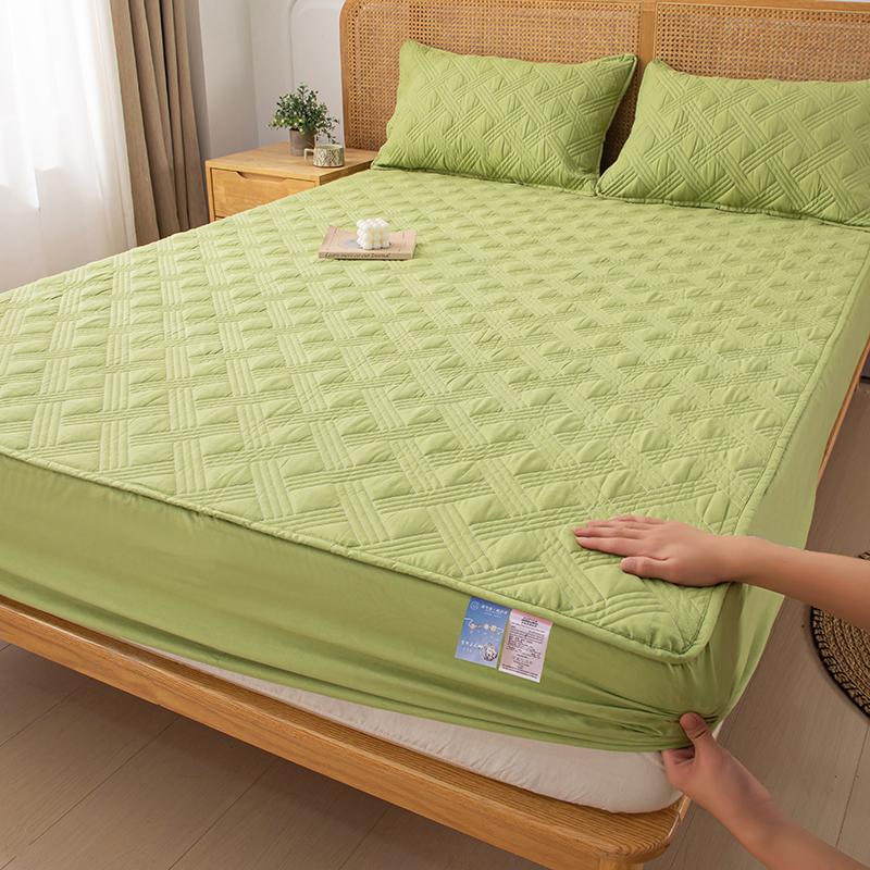 3 шт., цельнохлопковая кровать класса А для матери и ребенка, однотонное покрывало Bonin на осень и зиму