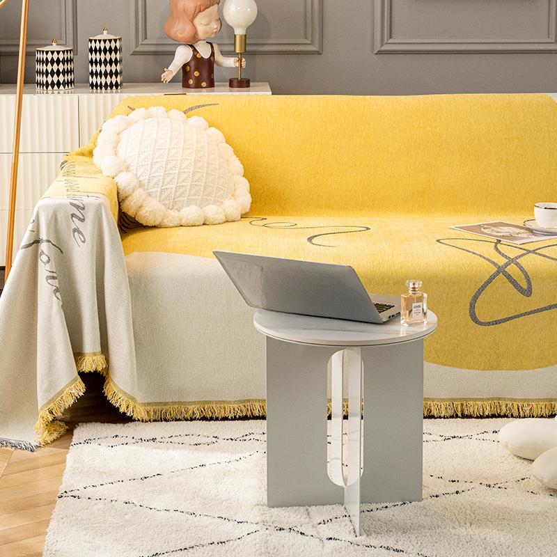 Полотенце для дивана с защитой от кошек, полная подушка, простой современный чехол для дивана, универсальный чехол для четырех сезонов, ткань в стиле Ins