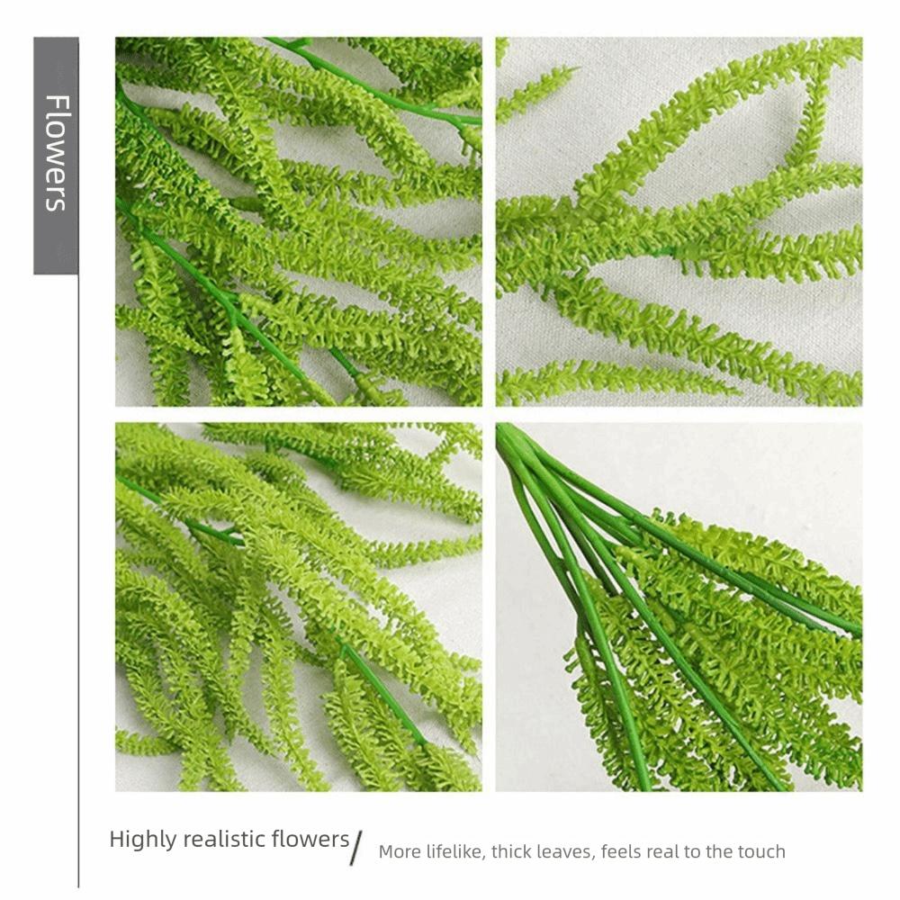 Green Simulation Lover's Tears Plant Plastic Decorative Plant Wall Hanging Home Decoration