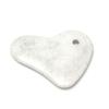 Beitou Stone Gua Sha Plate, Taiwanese, for Massage and Lymphatic Drainage (Heart Shape)