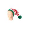 Merry Christmas Hat Santa Beanie Hat Green Red Christmas Knitted Hat Leisure   Christmas