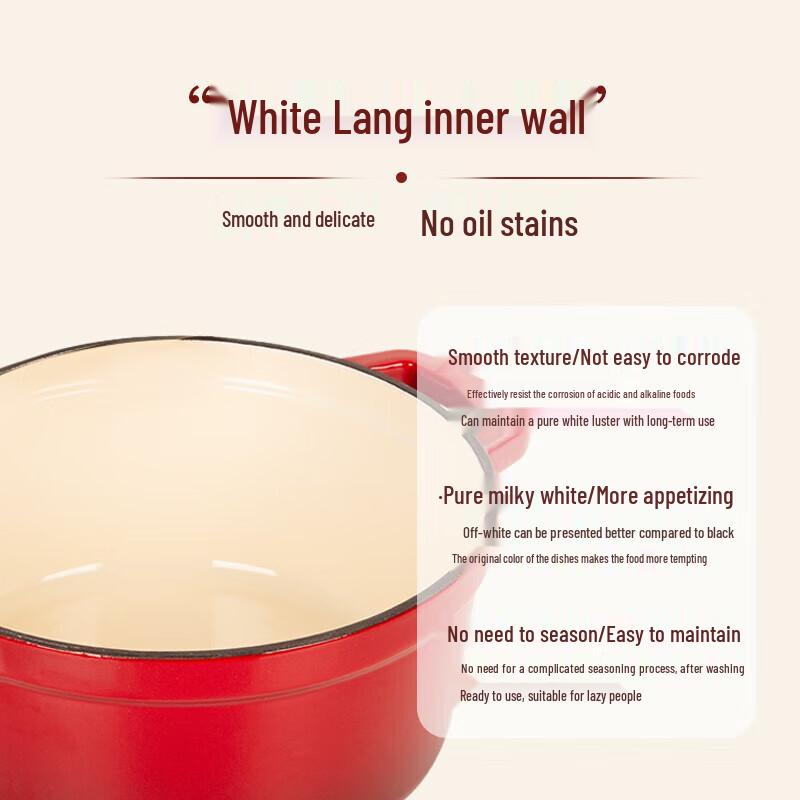 Pyrex Visions Enamel Cast Iron Soup Pot