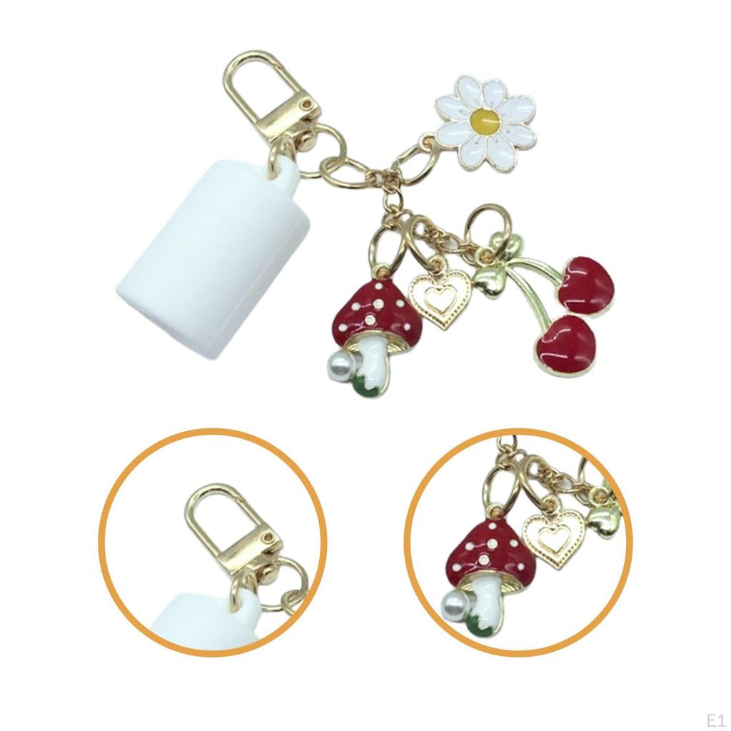 Keychain Cap Holder Keyring Key Ornament Cute Bag Accessories Hanging Pendant for Car