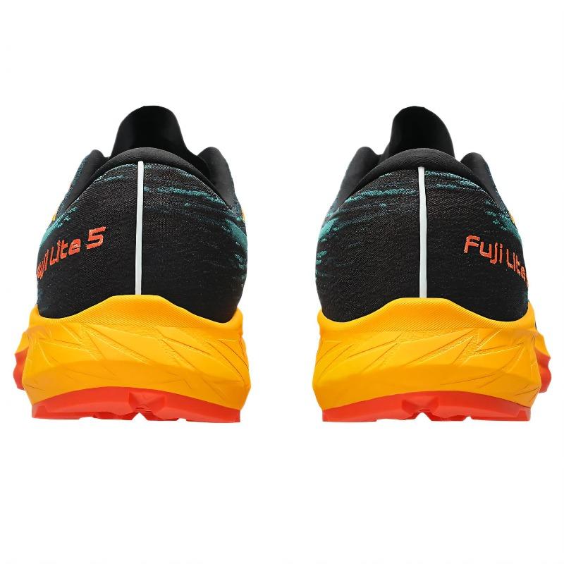 Asics FUJI LITE 5 Мужские Низкие Кроссовки для Бега с Амортизацией Черные 1011B889-300