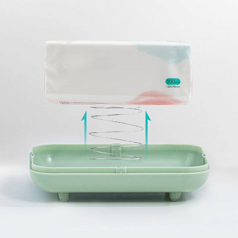 Коробка для домашних салфеток с крышкой, настольный держатель для бумаги, коробка для хранения салфеток, офисное украшение, герметичный пылезащитный контейнер для салфеток