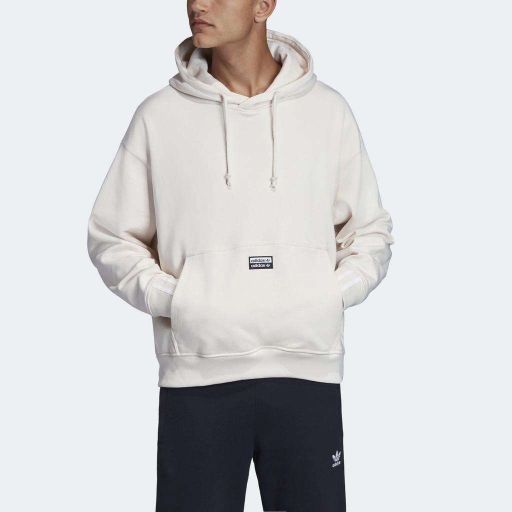 adidas Оригиналы РИВ. Двухслойная винтажная толстовка с логотипом, мужские топы белого цвета ED7123