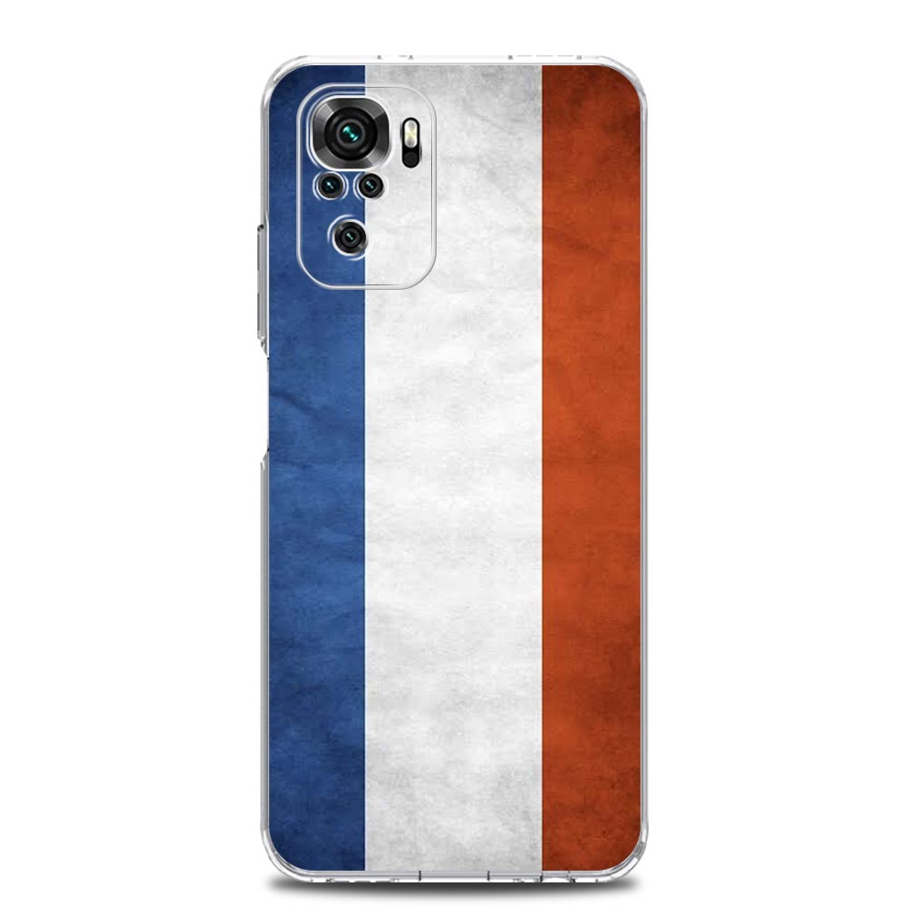 Чехол для телефона для Xiaomi Redmi Note 15 14 13 12 4G 10 11 Pro Plus 5G 14C 13C 12C 10C Прозрачный Мягкий ТПУ Чехол Флаг Нидерландов