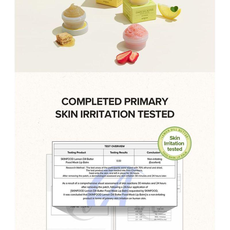 SKINFOOD - Lemon Dill Butter Food Mask Lip Balm