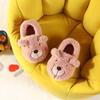Детский дом мультфильм плюшевые мишки, теплые хлопковые тапочки