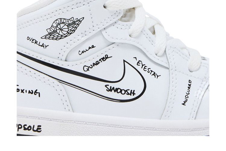 Jordan 1 Mid Schematic (TD)