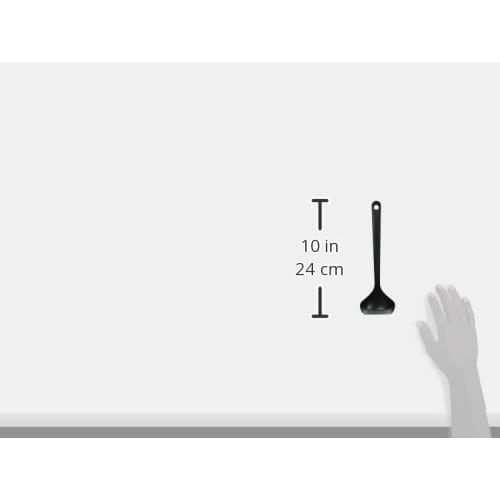 Pearl Metal Action Tool Compact Standing Ladle, Black, Made in Japan, Tsubame-Sanjo, G-4467