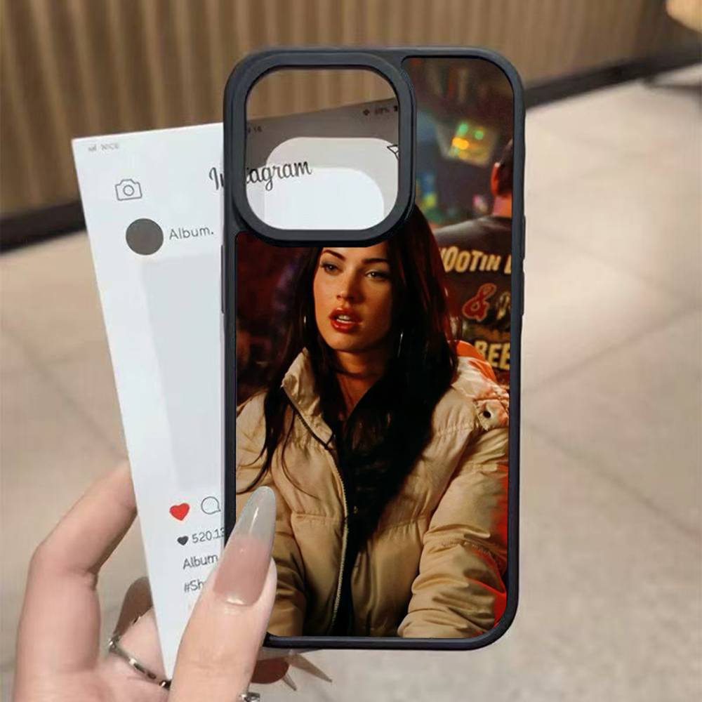 Чехол для телефона Jennifer's Body Меган Фокс Черный Силиконовый Жесткий Пластик Для Iphone 17 Air 16 15 14 13 12 11 Pro Max PC+TPU Чехол