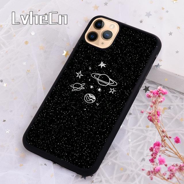 LvheCn Мультяшные Планеты Звезды Чехол для Телефона Для Для iPhone 17 Air 13 12 14 15 16 Pro Max Plus