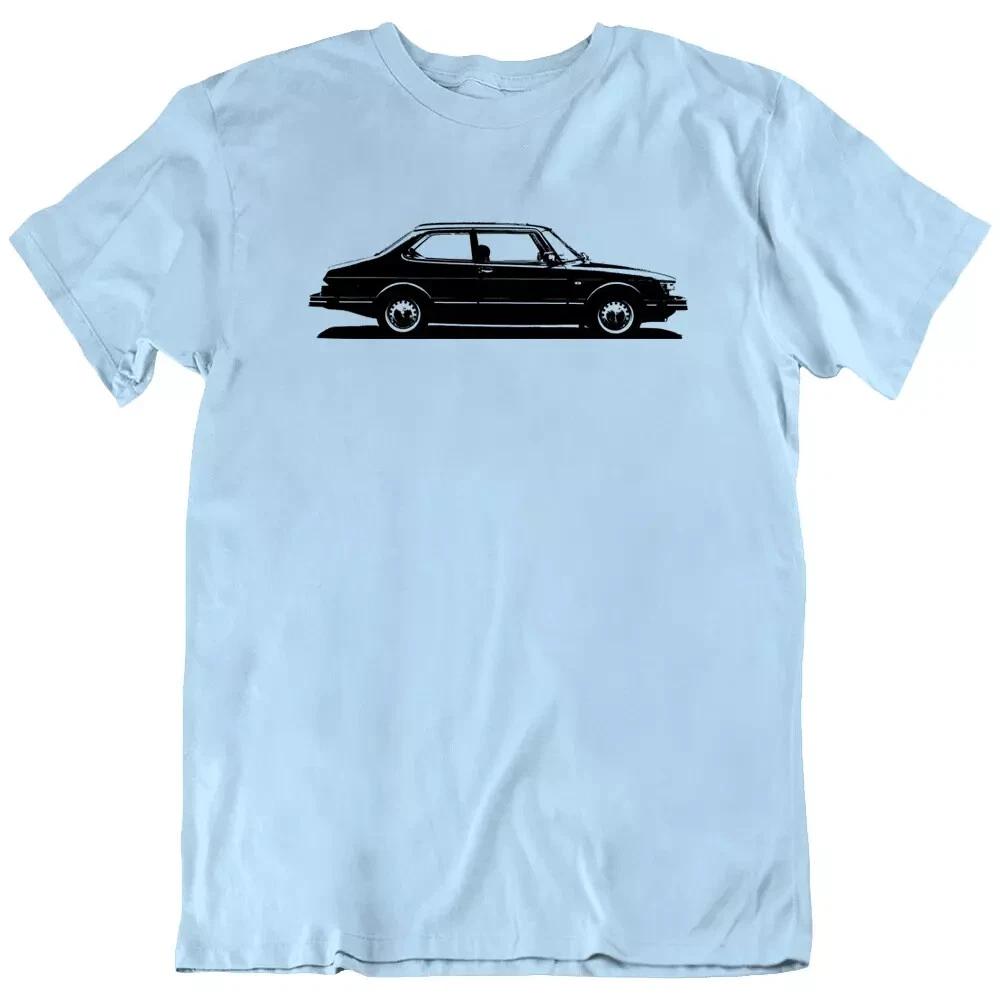 Автомобиль 80-х Винтажный Ретро Saab 90 Lumikko, Классическая Футболка, Подарок, Новый
