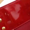 LOUIS VUITTON Lead PM Handbag M91990 Pomdamul Red Monogram Vernis Women Used