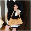 Folded Handbag Women's Spring New Popular Niche Underarm Bag Fashionable Versatile Shoulder Messenger Bag