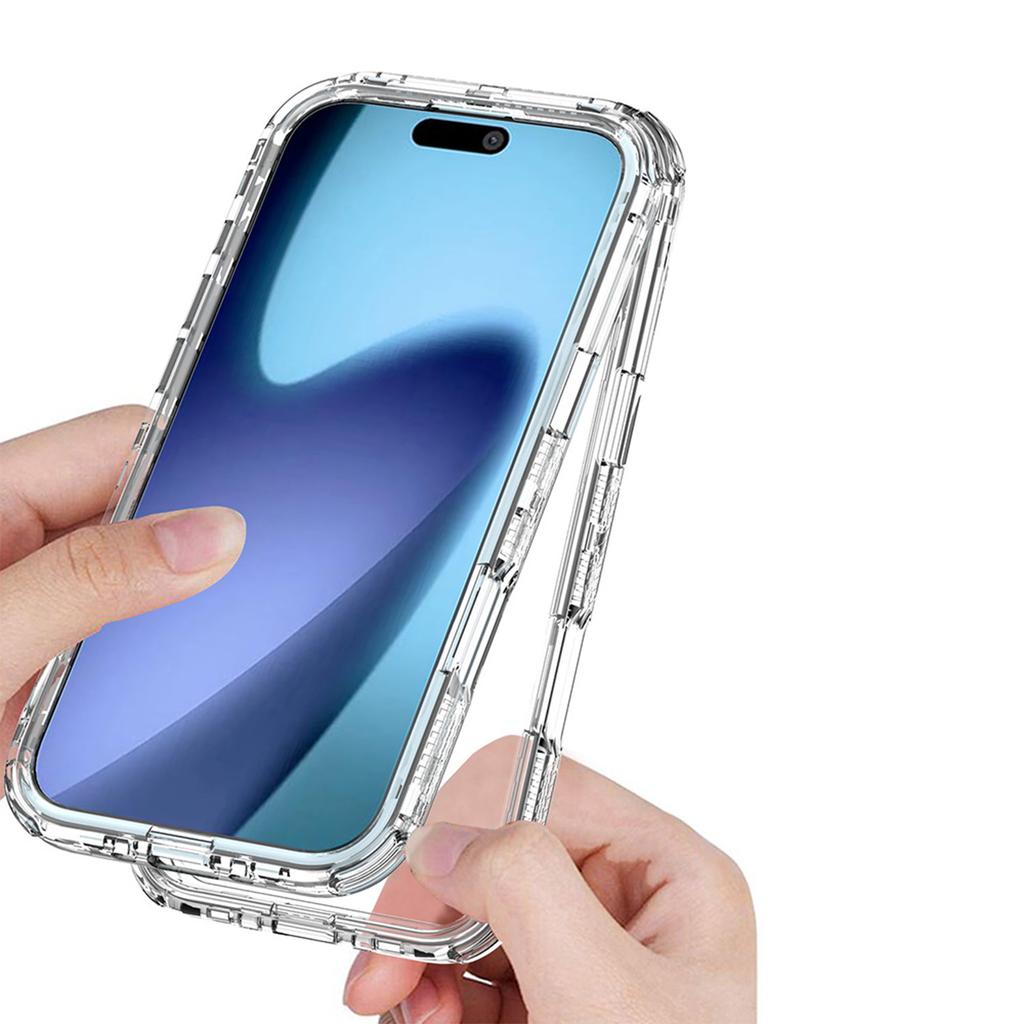 For iPhone 17 Air Phone Case Acrylic TPU Clear Mobile Cover