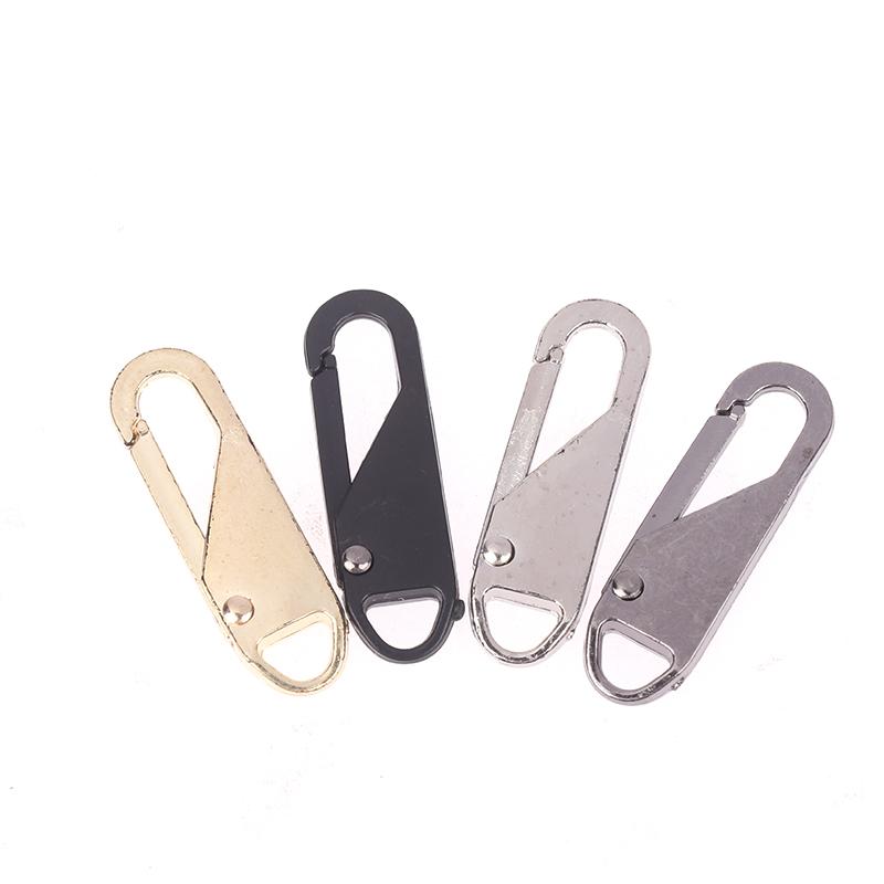 10 шт. универсальный съемный съемник молнии, металлические ремонтные комплекты для головки молнии, замена для сумки, сумки, ползунка на молнии для одежды