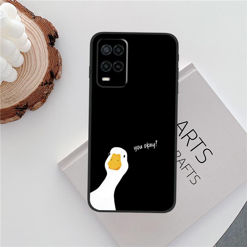 Untitled Goose Duck Game Case For Oppo A15 A80 A60 A40 A94 A54 A98 A78 A18 A38 A58 A16 A76 A96 A17 A77 A74 A57S Cover