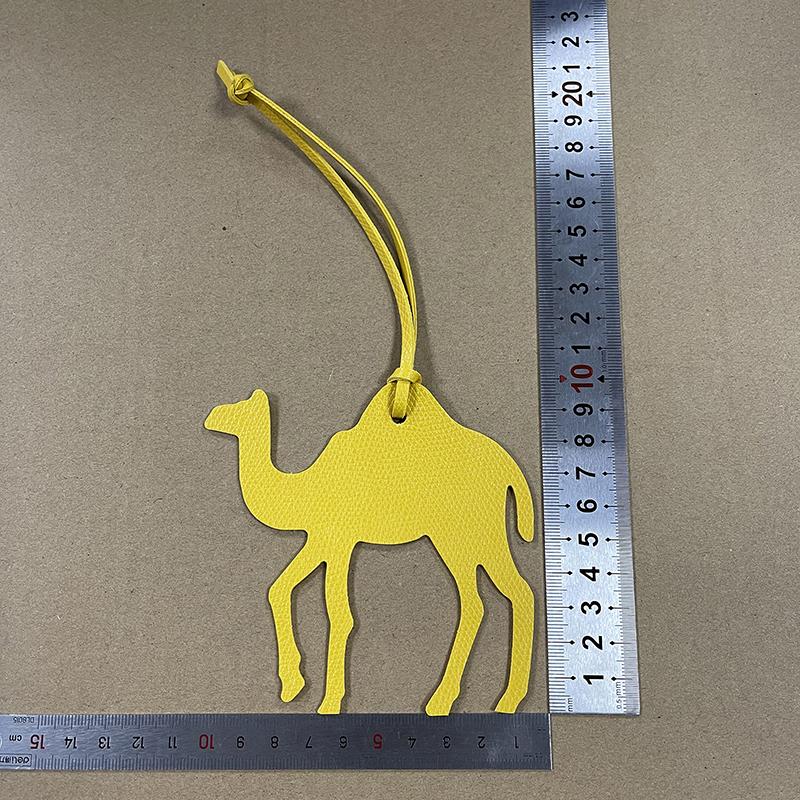 Милый кожаный верблюд брелок для ключей рюкзак кулон животное женская сумка шарм аксессуары