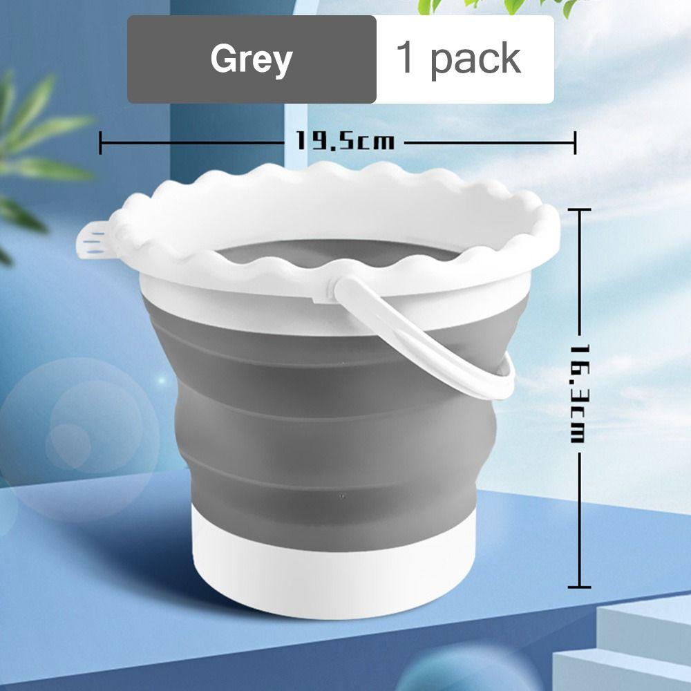 Portable Paint Brush Washing Bucket Silicone Paint Brush Washer Wash Pen Bucket Students