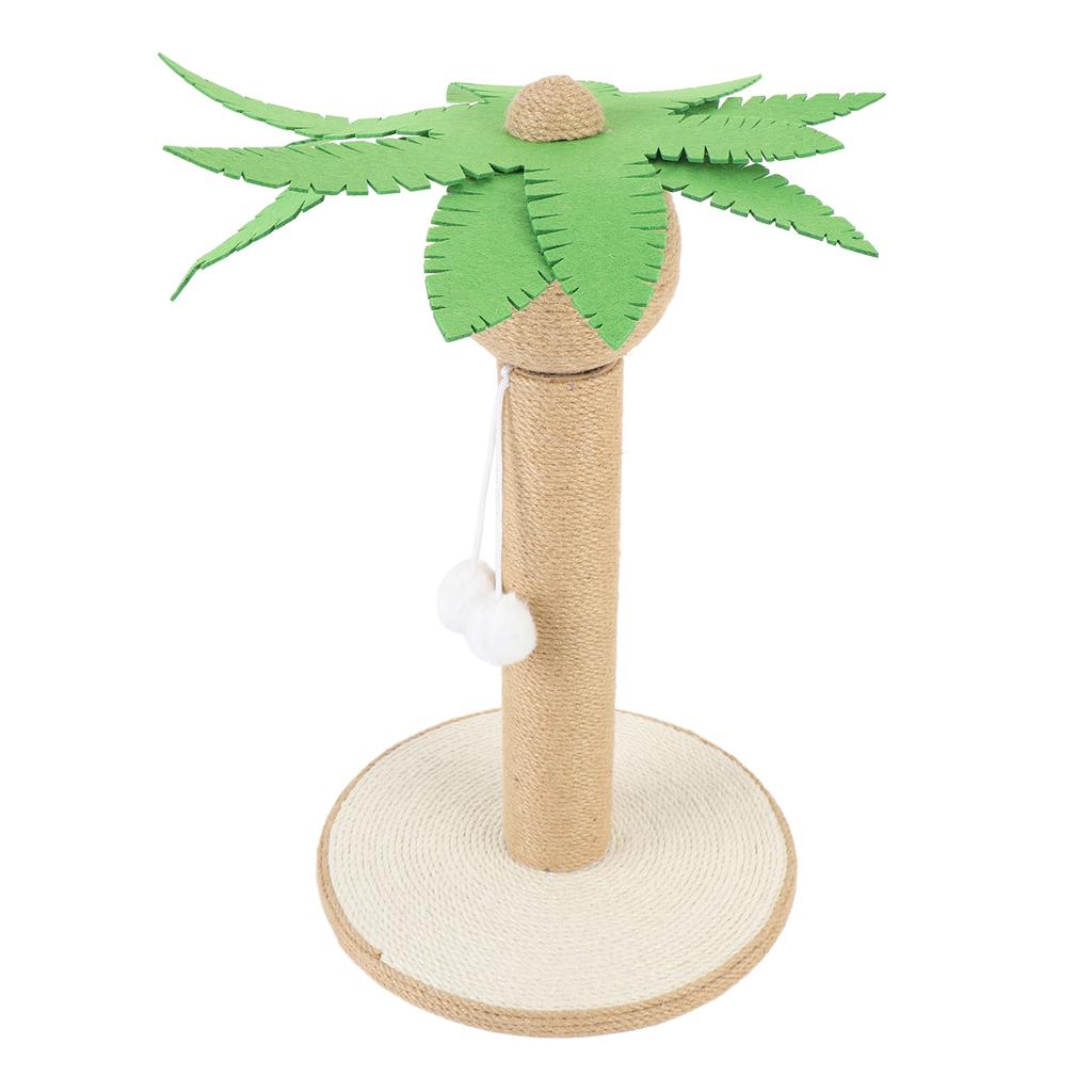 Cat Scratching Post Sisal Cute Look Space Saving Stable Structure Cat Tree Scratch Post for Home Ind