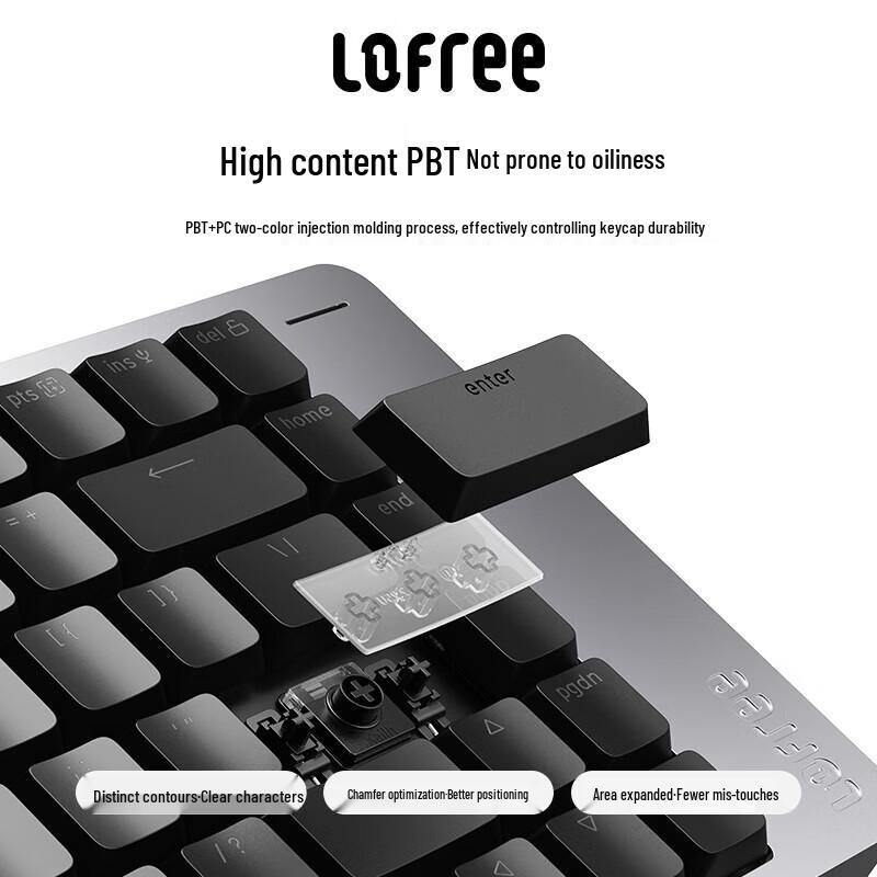 Lofree FLOW2 Low-Profile Mechanical Keyboard