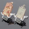 2Pcs Acrylic Shelf Stones  Cluster Stand Mineral Specimen Display Holder