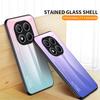 For Xiaomi Redmi Note 14 Pro 4G Case Anti-Scratch Tempered Glass+PC+TPU Phone Cover